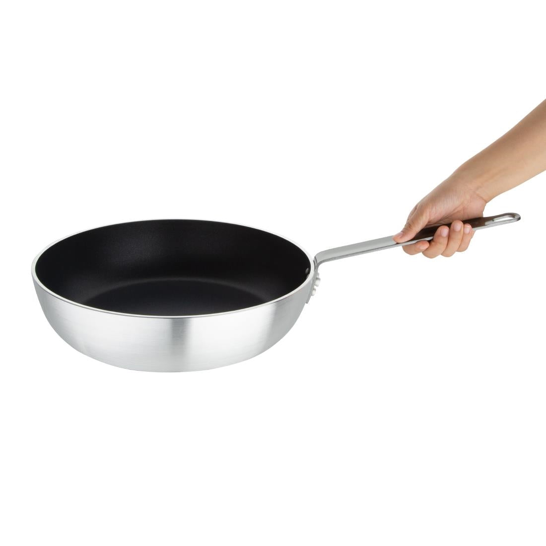 T367 Vogue anti-aanbak aluminium conische sauteuse 32cm