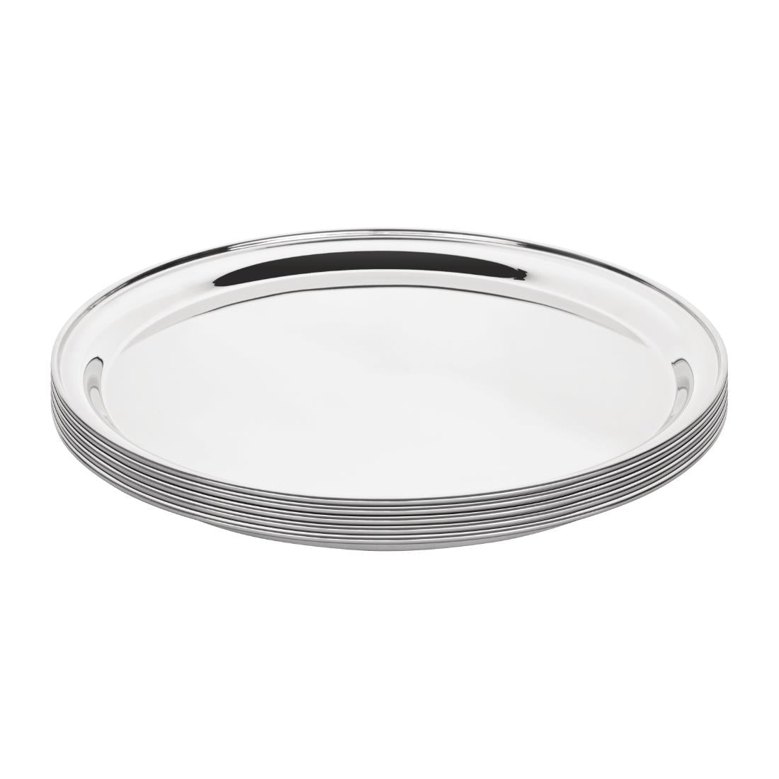 J828 Olympia RVS dienblad rond 30cm