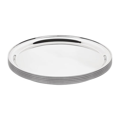 J828 Olympia RVS dienblad rond 30cm