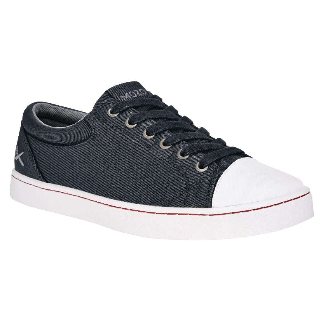 BB571-46 Shoes for Crews Grind vegan herenschoenen zwart 46
