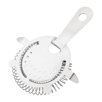 DR590 Olympia Hawthorne RVS cocktail zeef/strainer 4 tanden