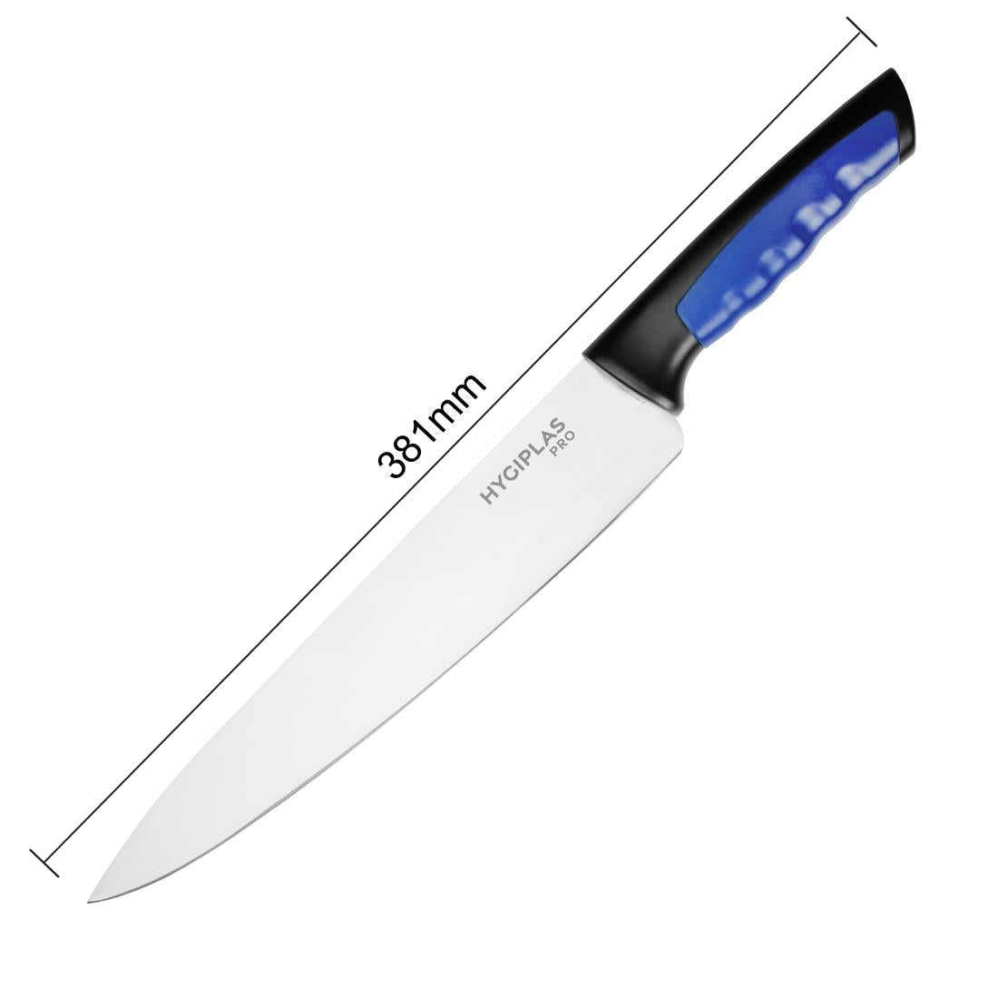 JD213 Hygiplas Pro koksmes Blauw 25cm