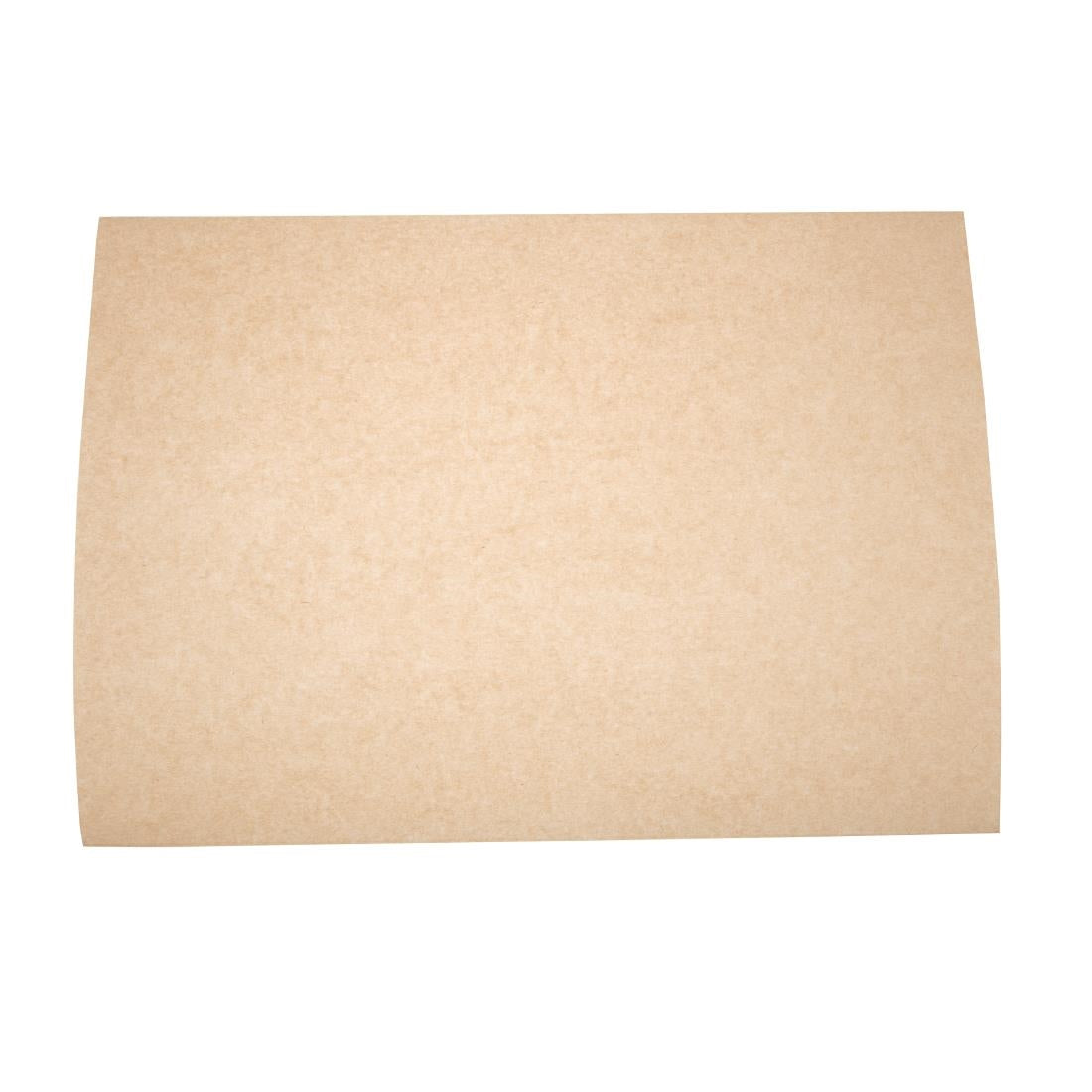 DW631 Vegware composteerbaar ongebleekt vetvrij papier 38x27,5cm (500 stuks)