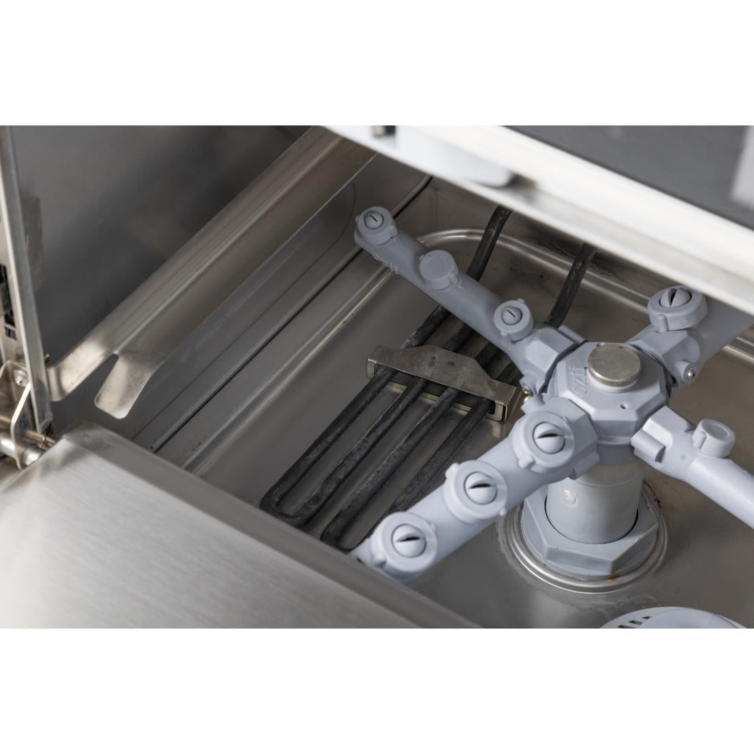HC516 Buffalo Digitale Aanrecht Vaatwasser Glas 350mm Mand 3.3Kw