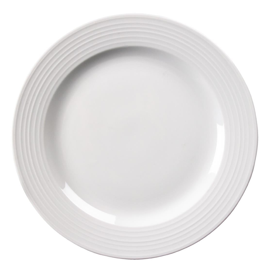 U092 Olympia Linear Borden Met Brede Rand 31cm (6 Stuks)
