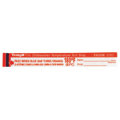 GJ059 Vaatwasser temperatuur teststrip (25 stuks))