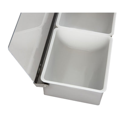 K490 Olympia ingrediëntenbak met 3 bakjes