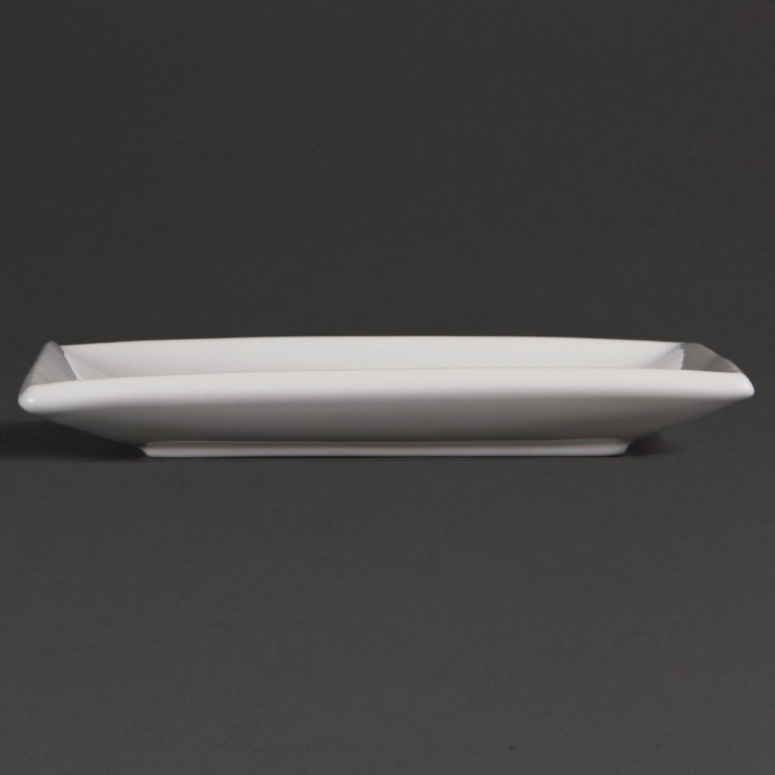 U154 Olympia Whiteware Vierkante Borden 18cm (12 Stuks)