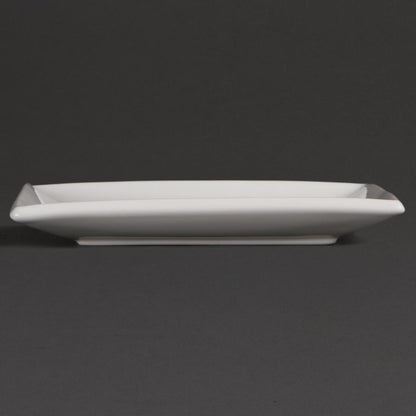 U154 Olympia Whiteware Vierkante Borden 18cm (12 Stuks)