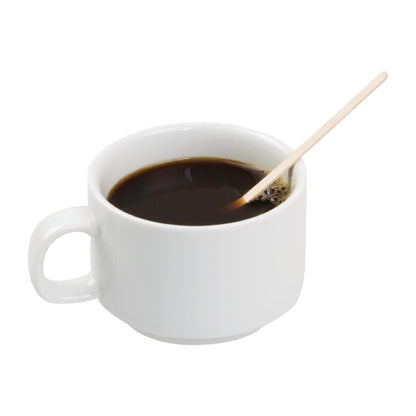 DK392 Fiesta Compostable biologisch afbreekbare houten roerstaafjes 14cm (1000 stuks)