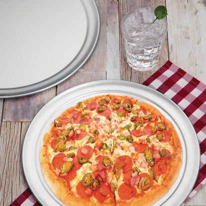 F009 Vogue aluminium pizzaplaat 35cm
