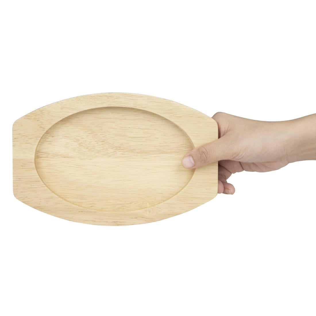 FW978 Olympia Hevea Bord Voor Gietijzeren Ovale Orenschotel 230x135mm Voor Fw818