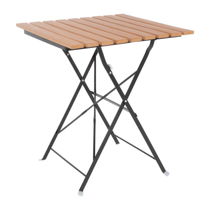GJ765 Bolero vierkante imitatiehouten tafel 60cm