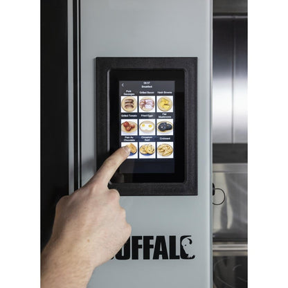 SA775 Buffalo Slim Touchscreen Compact Combi Oven 6 x GN 1/1 Met Installatiekit