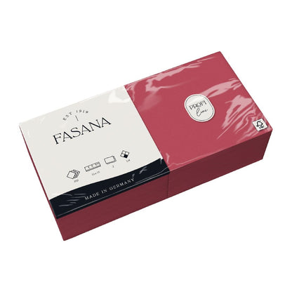CK879 Fasana professionele tissueservetten bordeaux 33x33cm (1500 stuks)