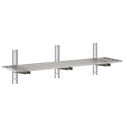 HZ780 Gastro-M Complete wandplank 1 niveau 180x40cm - volledige montageset (excl. schroeven)