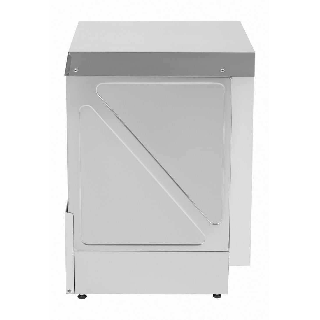 HC517 Buffalo Digitale Onderbouw Glazenspoelmachine met Afvoerpomp 400 mm Mand 3,3 kW