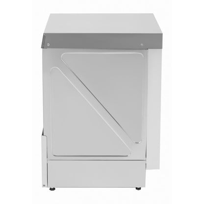 HC517 Buffalo Digitale Onderbouw Glazenspoelmachine met Afvoerpomp 400 mm Mand 3,3 kW