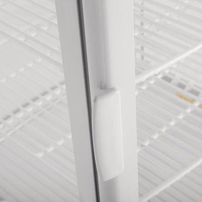 CB507 Polar C-serie koelvitrine met gebogen deuren 86L wit