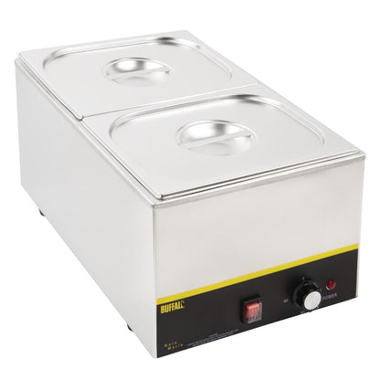 SA245 Vogue RVS Gastronorm Bakken Set 2 x 1/2 Met Deksels