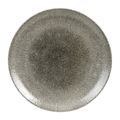 HC767 Churchill Raku Quartz Black Evolve Coupe Bord 28.6cm (12 stuks)