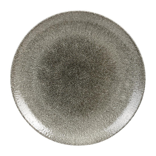 HC767 Churchill Raku Quartz Black Evolve Coupe Bord 28.6cm (12 stuks)