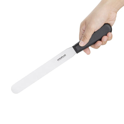 D404 Hygiplas recht paletmes 20,5cm zwart