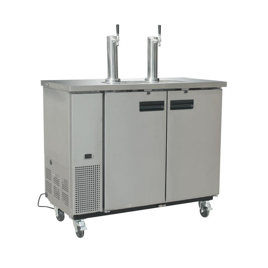 GE633 Polar G-Series direct draw fust bierdispenser, dubbel