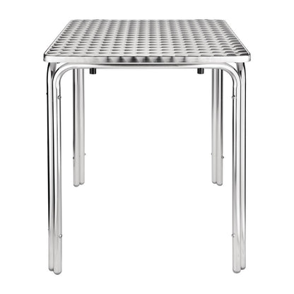 CG837 Bolero vierkante RVS terrastafel 60cm