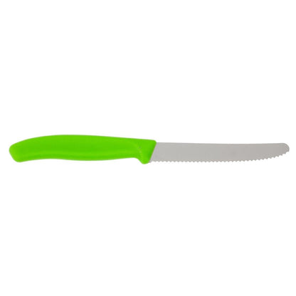 CP843 Victorinox gekarteld tomatenmes groen 11cm
