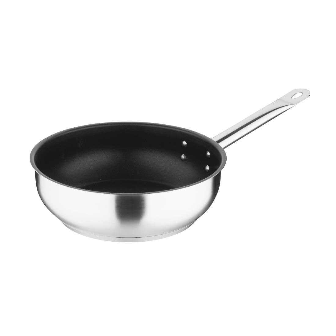 FC099 Vogue Platinum Plus RVS anti-aanbak inductie sauteuse 24cm