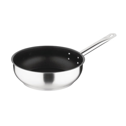 FC099 Vogue Platinum Plus RVS anti-aanbak inductie sauteuse 24cm