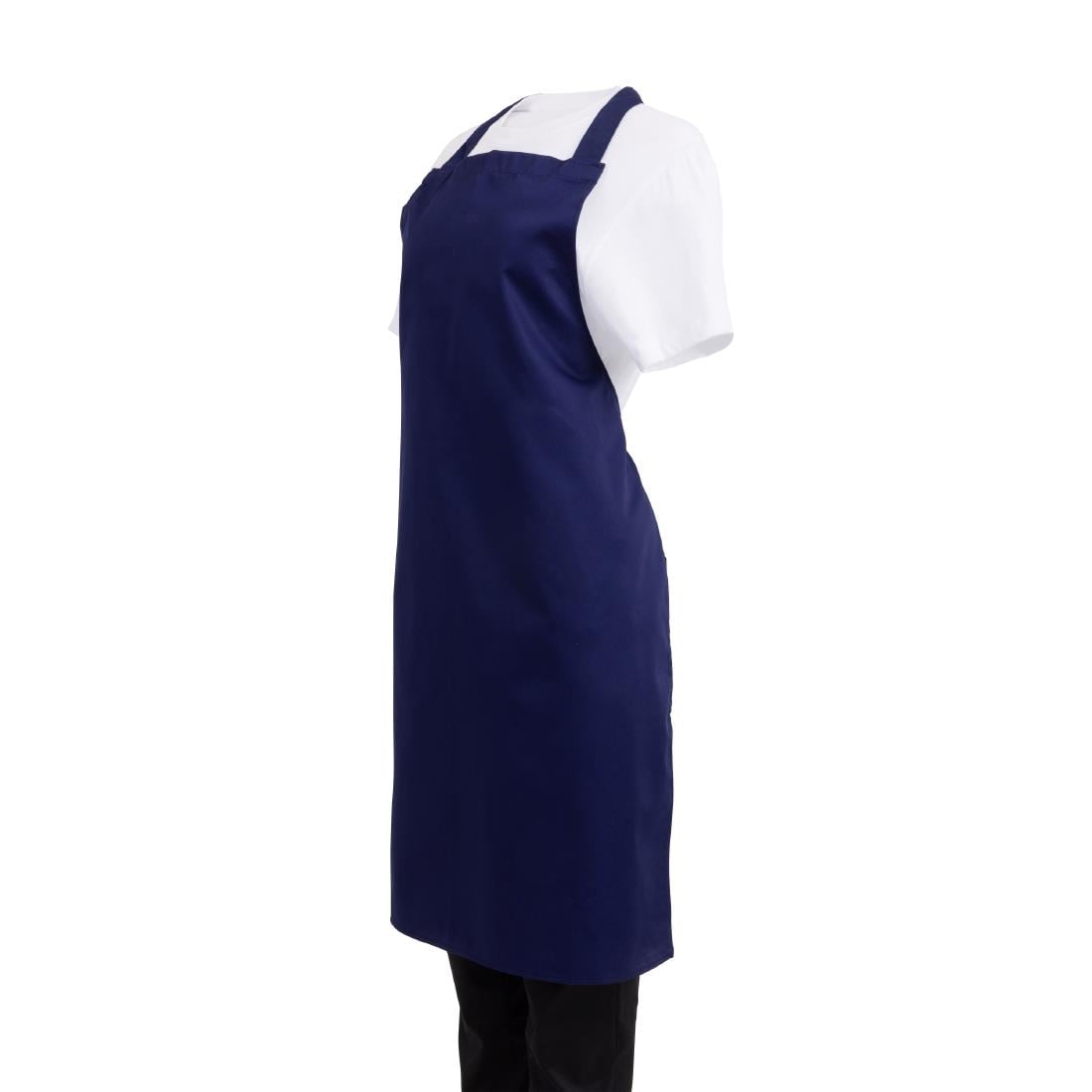 A543 Whites halterschort donkerblauw