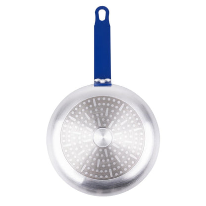 HT970 Hygiplas Aluminium Antikleef Teflon Platinum Plus Koekenpan met Blauwe Handgreep 19cm