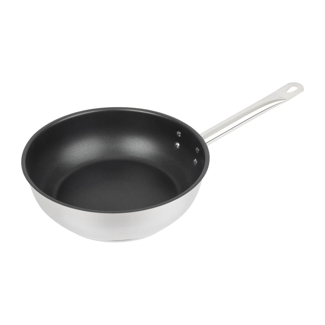 FC099 Vogue Platinum Plus RVS anti-aanbak inductie sauteuse 24cm