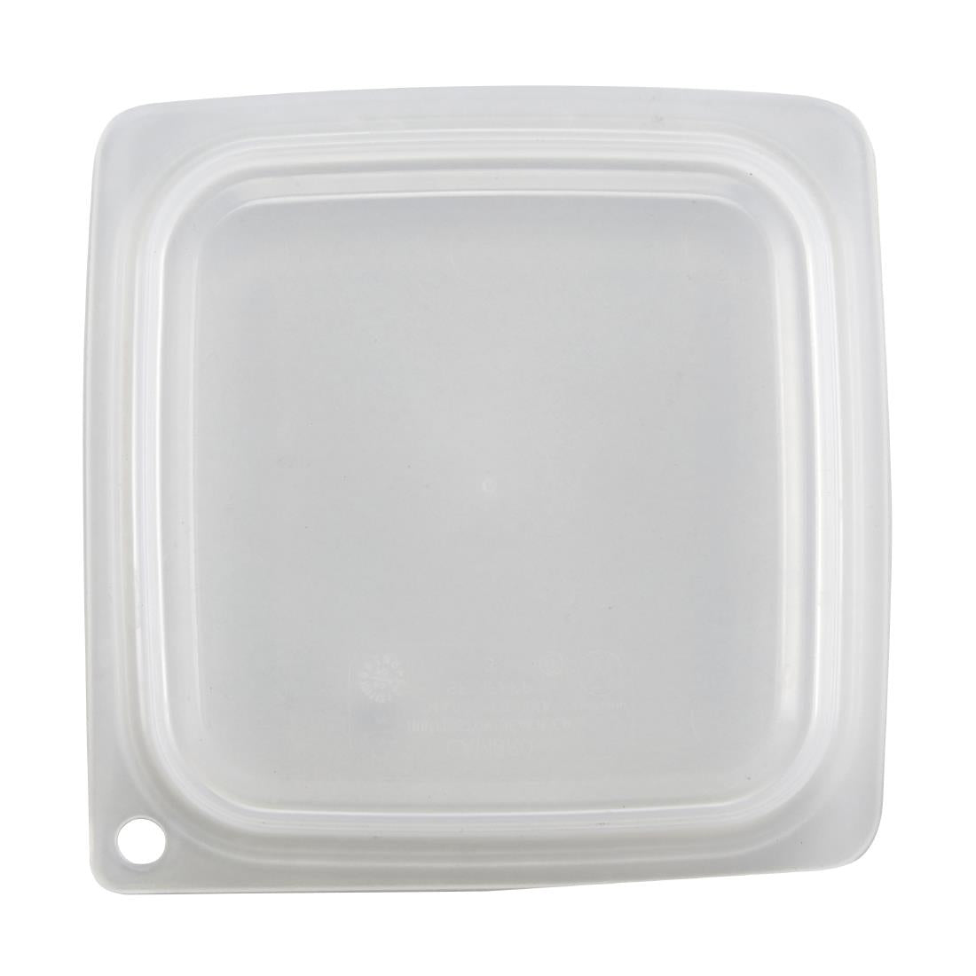 CU143 Cambro FreshPro doorzichtig deksel 100 mm x 100 mm