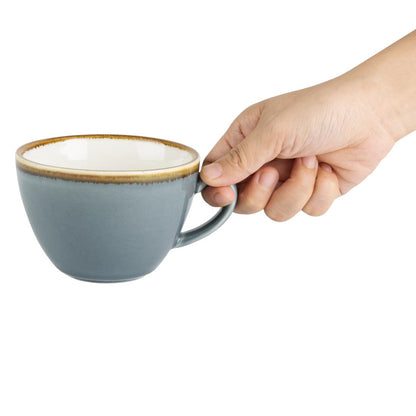 GP348 Olympia Kiln cappuccinokopjes blauw 34cl (6 stuks)