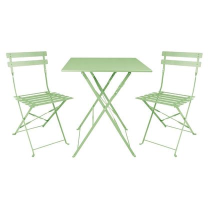 FT271 Bolero stalen klaptafel lichtgroen 600mm