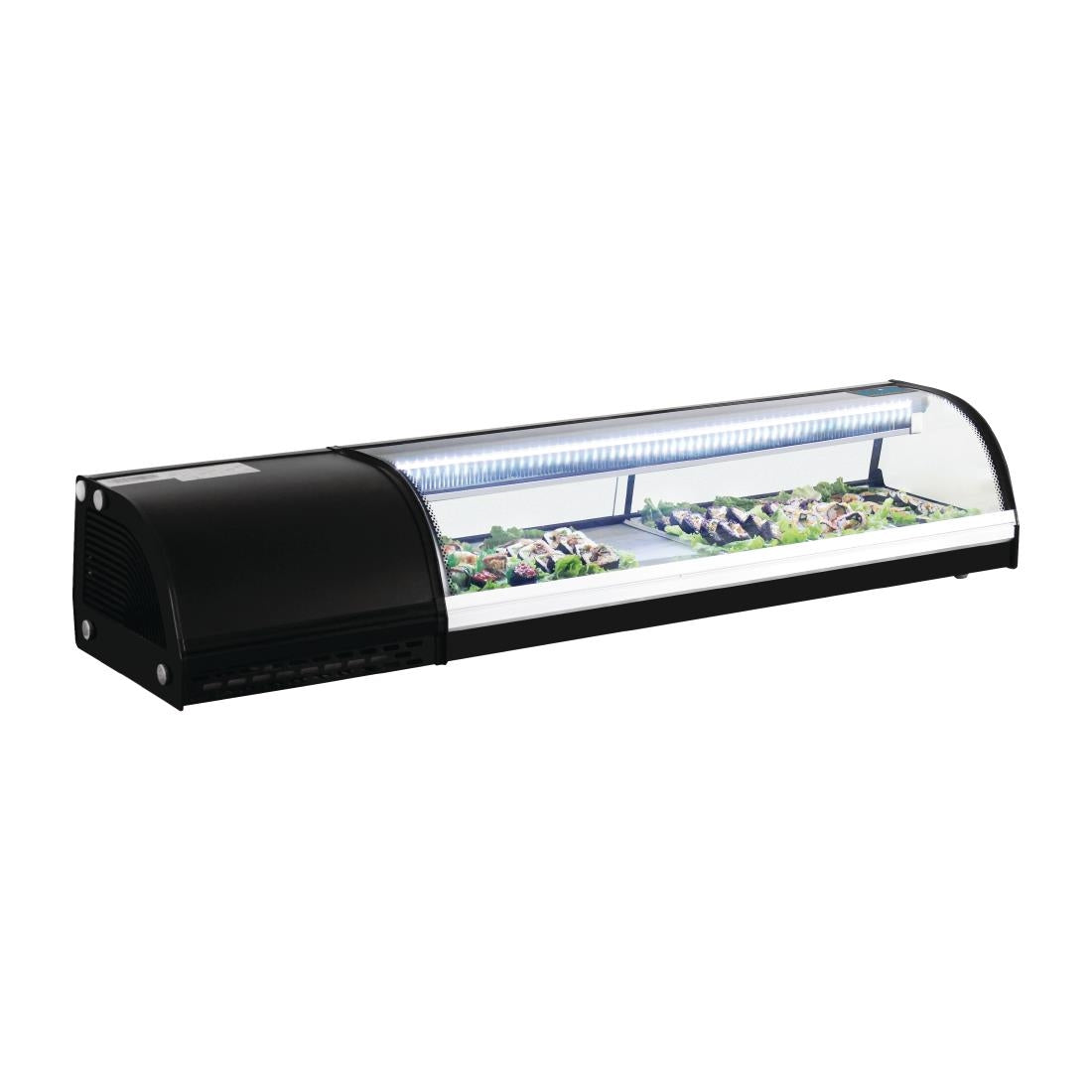 DA538 Polar G-serie gekoelde sushivitrine 5xGN 1/3