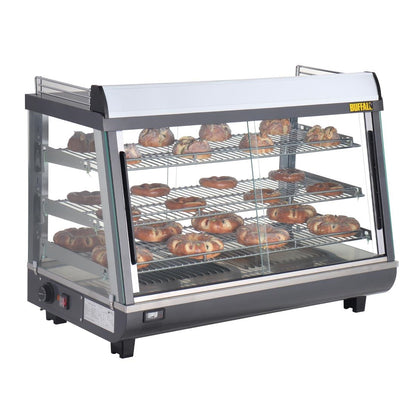 HW928 Buffalo Verwarmde Deurmerchandiser Voor En Achter 136Ltr
