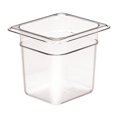 DM753 Cambro polycarbonaat bak GN 1/6 15cm