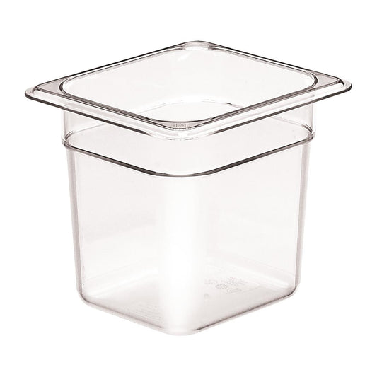 DM753 Cambro polycarbonaat bak GN 1/6 15cm