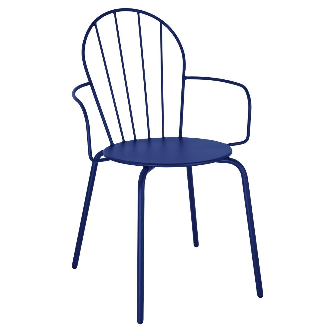HZ359 Bolero Adeline Armstoelen Donkerblauw (4 stuks)