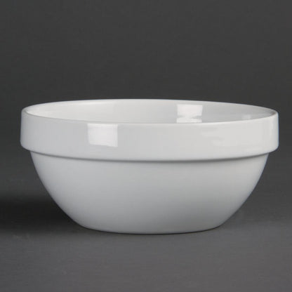 CE530 Olympia Whiteware Stapelbare Kom 14,5cm (12 Stuks)