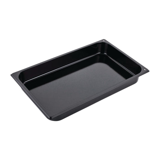 GN799 Gastro M geëmailleerde GN 1/1 bak 6,5cm diep