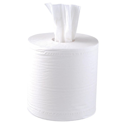DL920 Jantex centrefeed 2-laags handdoekrollen wit 120m (6 stuks)