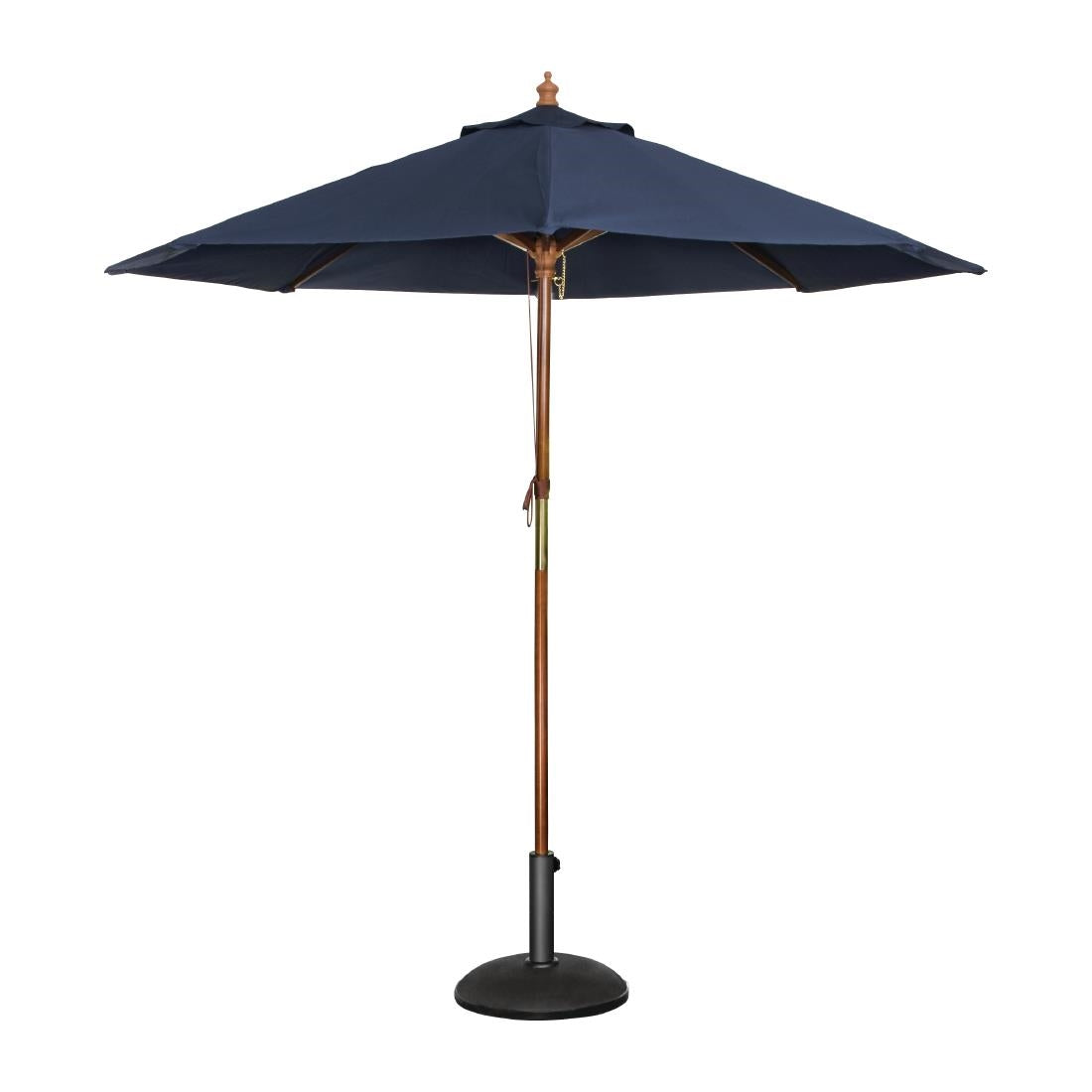 GG497 Bolero ronde donkerblauwe parasol 3 meter