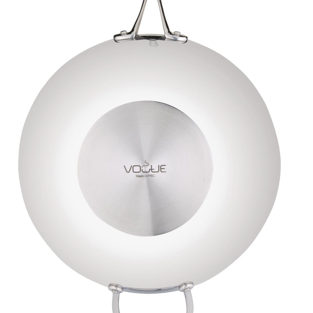 Y261 Vogue tri-wall wok met vlakke bodem 35cm