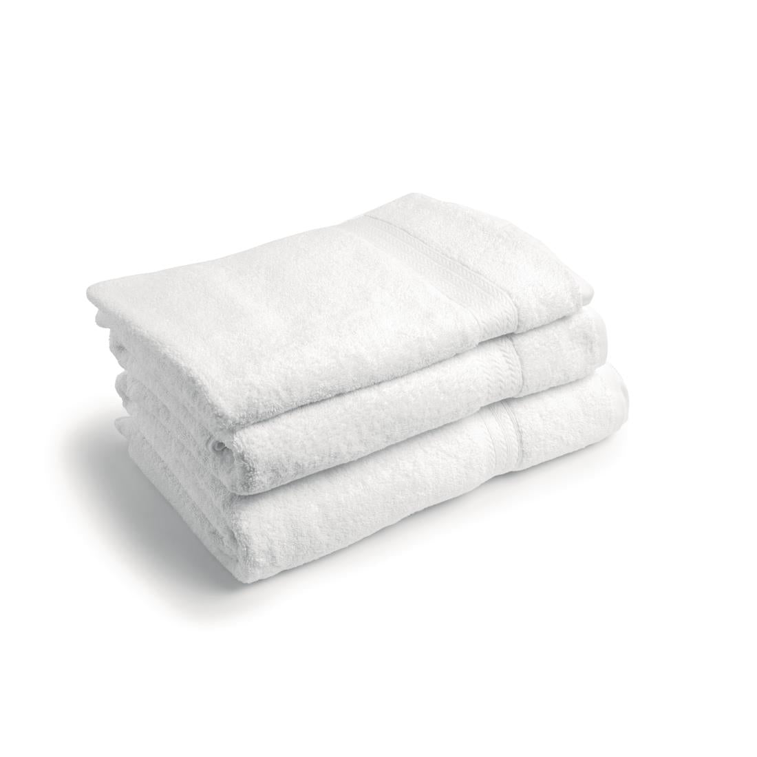 GT854 Mitre Comfort Riviera Badhanddoek Wit 70x137cm