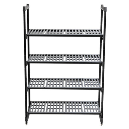 DE906 Cambro stelling 183cm hoog 4 planken - 54cm diep - 137cm breed